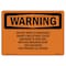 Signmission OSHA Sign, 7" Height, 10" Width, Aluminum, Do Not Open If Energized Short Circuit May, Landscape OS-WS-A-710-L-12067 - alternate 1